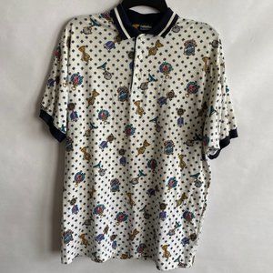 Vintage Golden Bear Golf Polo Shirt Size Large